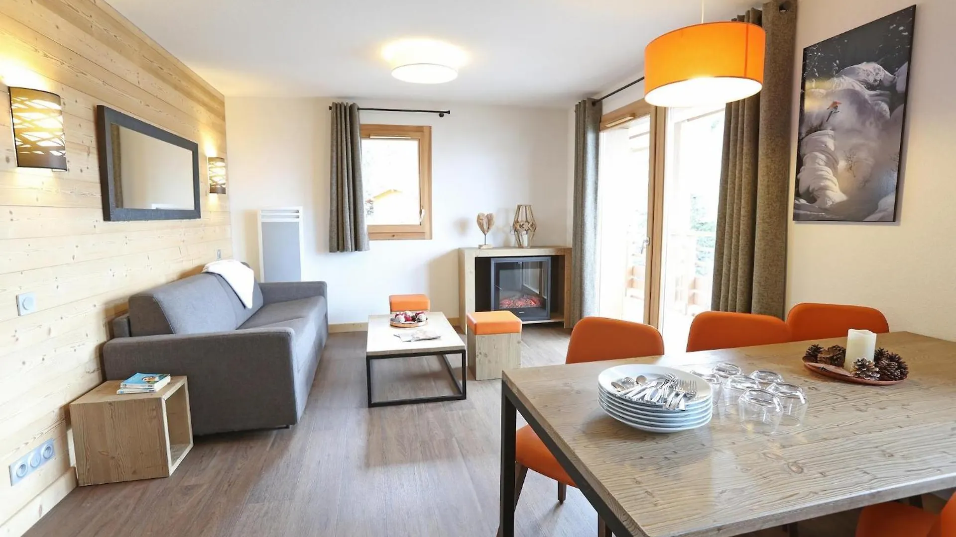 4 Pieces 8 Pers Vue Montagne Apartment Saint-Martin-de-Belleville France