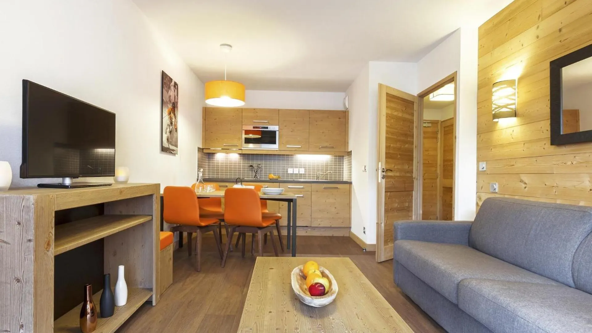 4 Pieces 8 Pers Vue Montagne Apartment Saint-Martin-de-Belleville 0*,  France